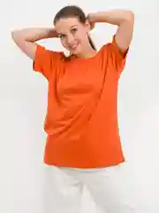 Оранжевый мужские футболки