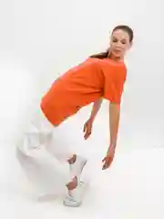 Оранжевый мужские футболки