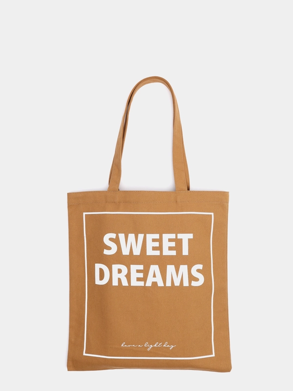 Шоппер с принтом "Sweet dreams"