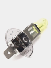 Лампа галогенная AVS ATLAS ANTIFOG BOX, желтый, 1 шт, 12V / 55W
