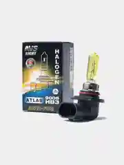 Лампа галогенная AVS ATLAS ANTIFOG BOX, желтый, 1 шт, 12V / 55W