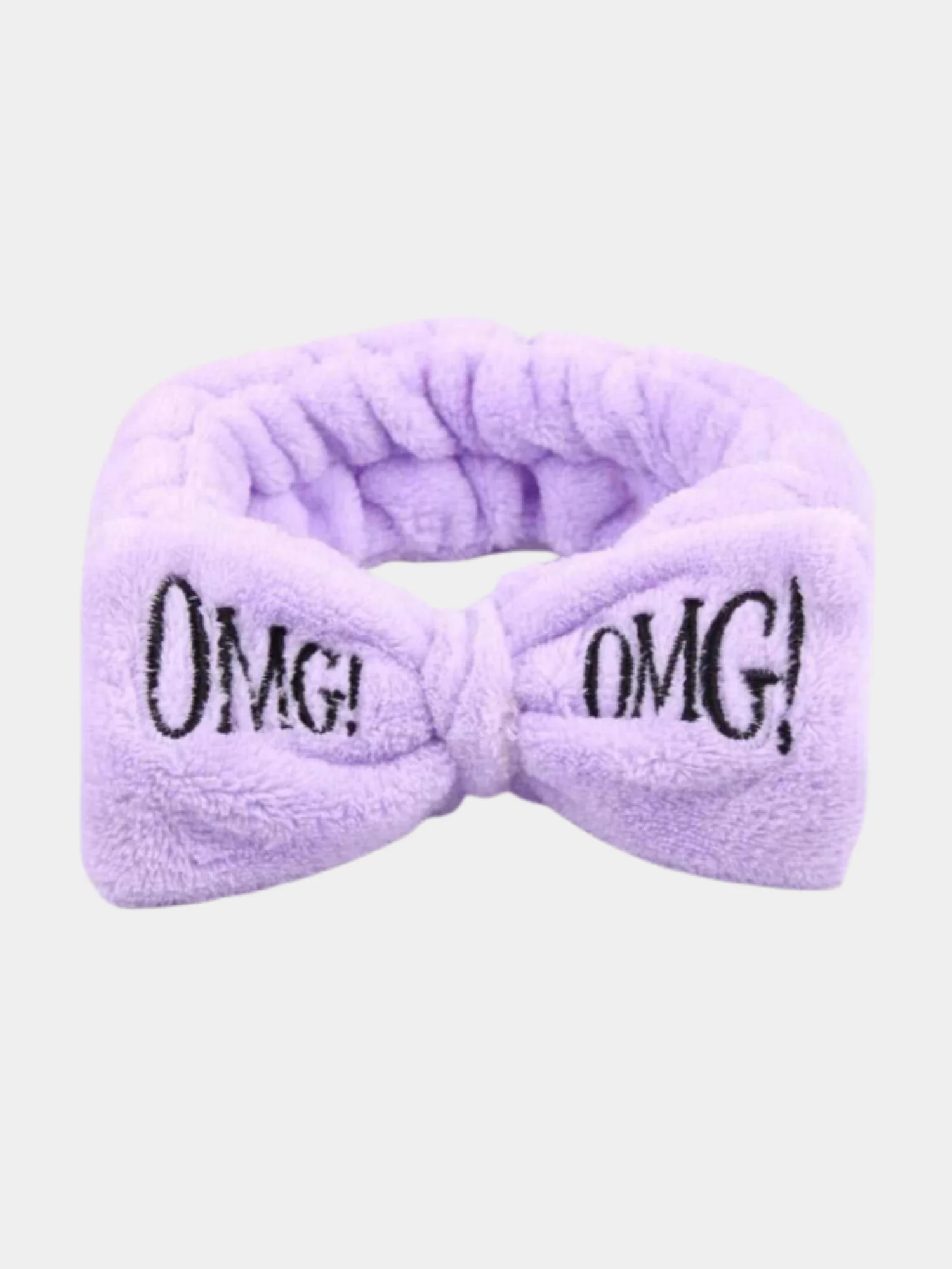 Фиолетовый косметическая повязка на голову OMG