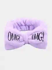 Фиолетовый косметическая повязка на голову OMG