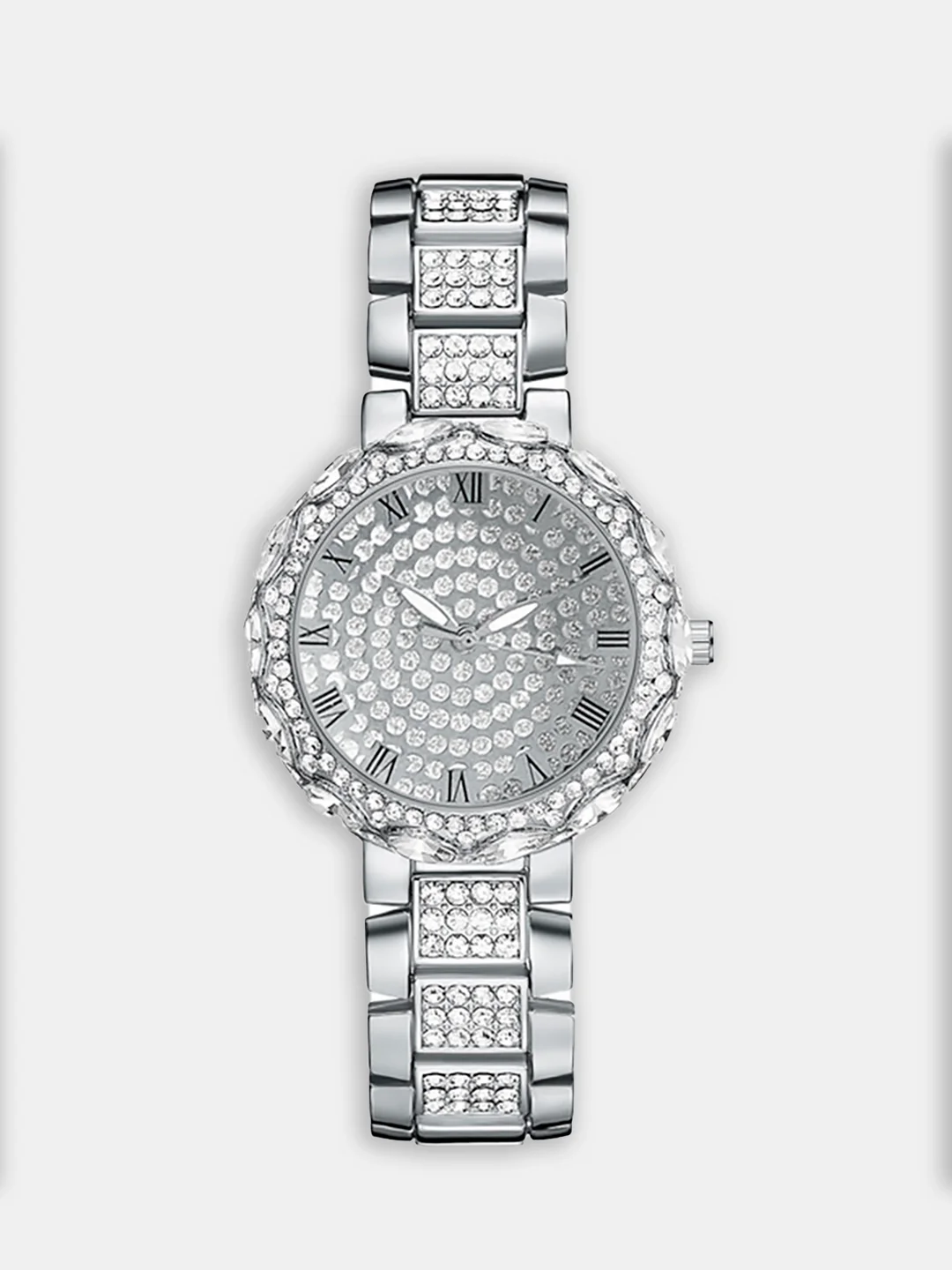 Серебряный часы наручные женские A305