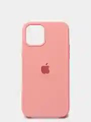 Розовый чехол для iPhone 12 / 12 Pro, 6.1", cиликоновый
