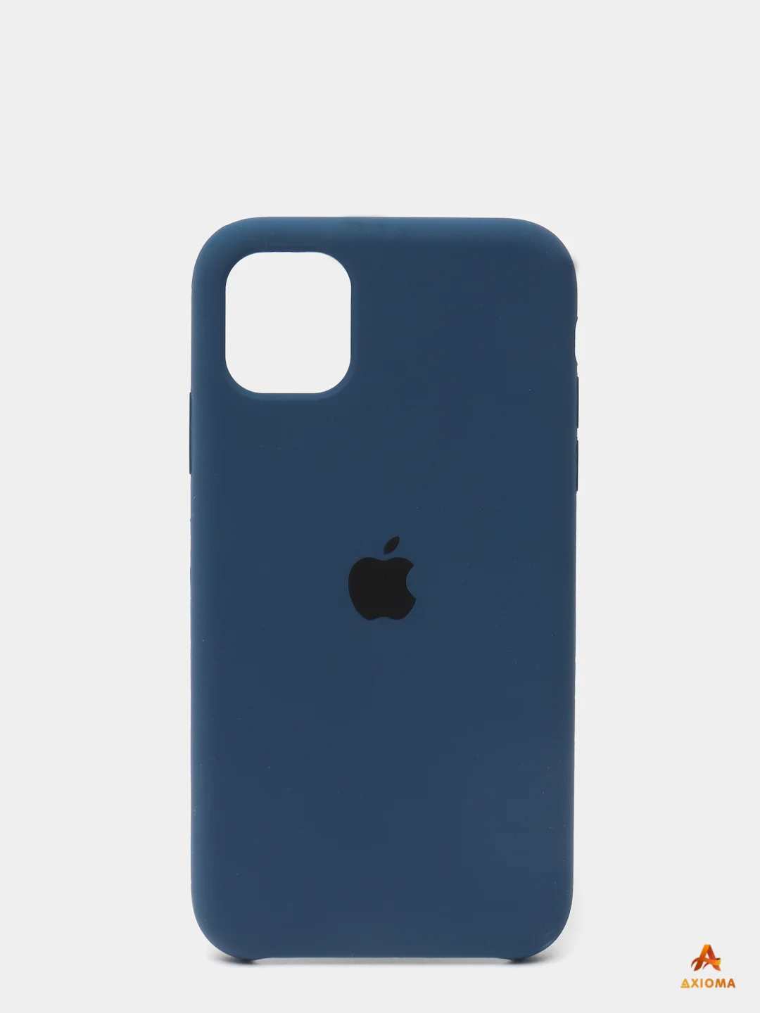 Темно-синий чехол для iPhone 12 / 12 Pro, 6.1", cиликоновый