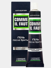 СВОБОДА "COMME IL FAUT" Гель после бритья с экстрактами ромашки и зверобоя, 39г
