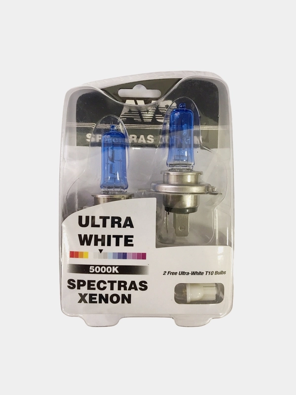 Газонаполненные лампы AVS SPECTRAS Xenon 12V 5000K 12V 2+2 (T10)