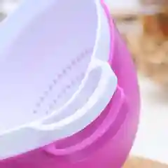 Дуршлаг с ручками для мытья круп сушки овощей, фруктов, ягод, кухонные приборы