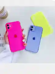 Чехол iPhone  11   Плотный  Цветной глянцевый  1.5мм