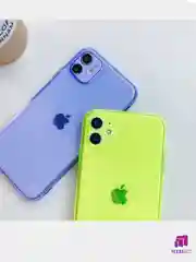 Чехол iPhone  11   Плотный  Цветной глянцевый  1.5мм