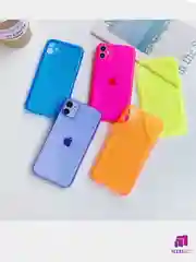 Чехол iPhone  11   Плотный  Цветной глянцевый  1.5мм