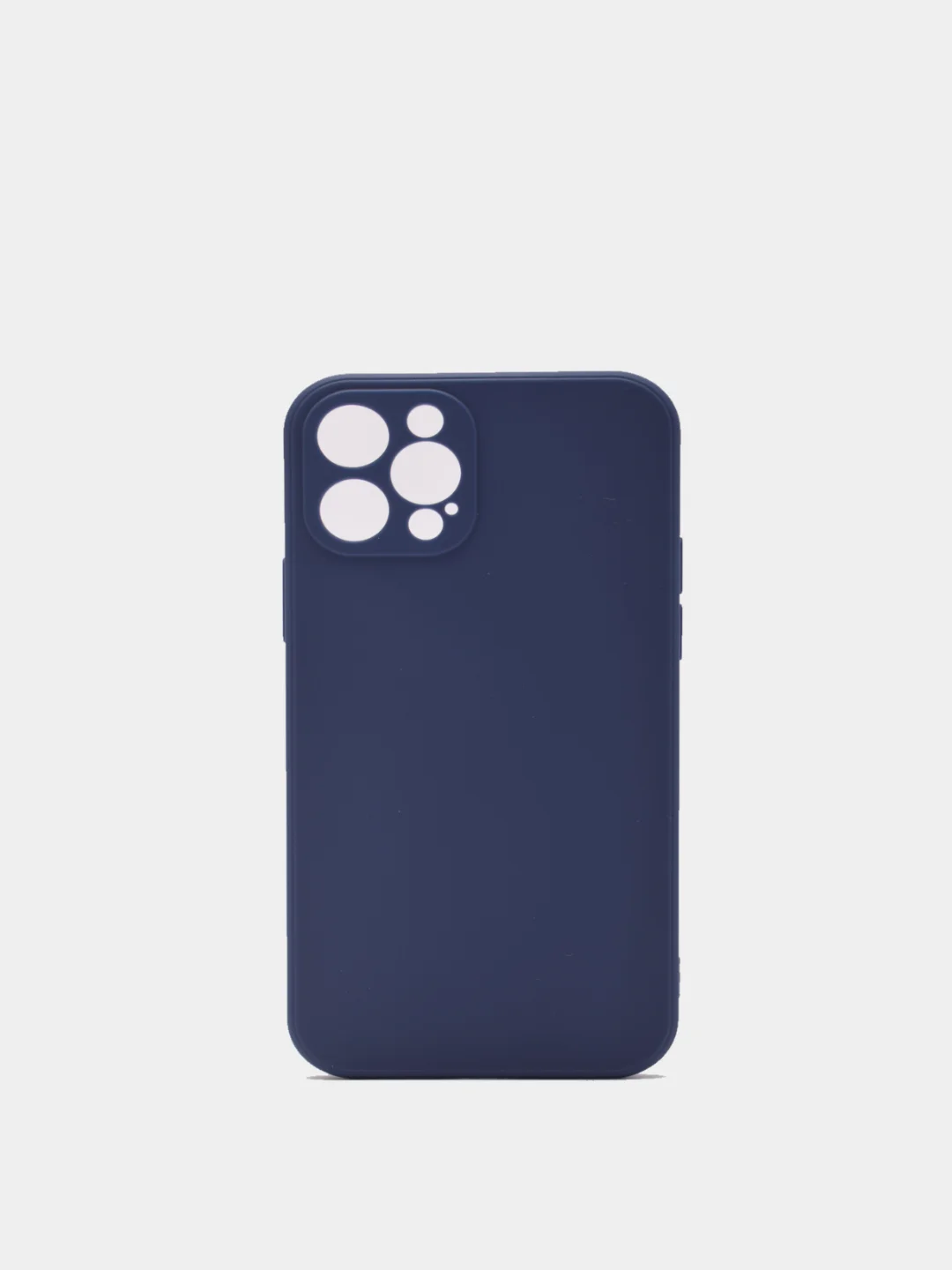 Темно-синий чехол для Apple iphone (Айфон) 11, 11Pro, 11Pro Max, 12, 12Pro, 12 Pro Max, 12 Mini