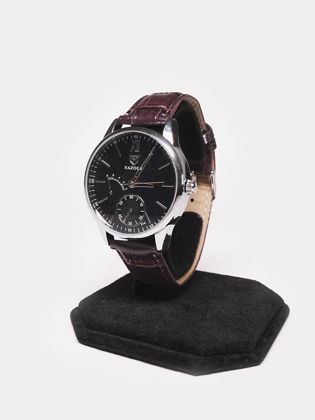 Серый меланж мужские часы Yazole 314
