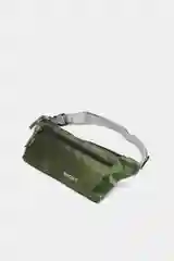 Зеленый сумка (пояс) для бега, прогулок