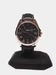 Черный мужские часы Yazole 342, в подарочной коробке