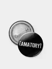 Значок "Amatory", 37 мм