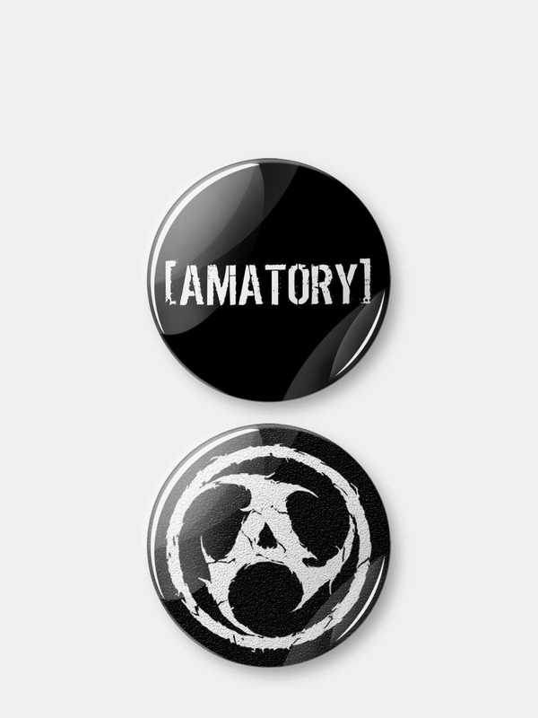Значок "Amatory", 37 мм