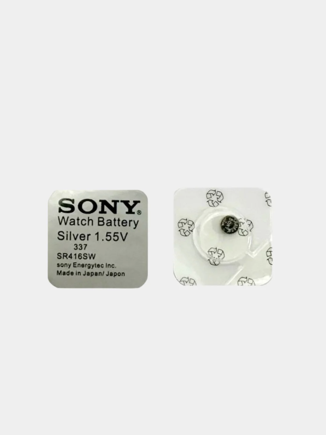 Батарейка для микронаушника SONY 337 sr416sw/Батарейка для часов