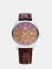 Серый меланж мужские часы Yazole 306 в подарочной коробке-шкатулке