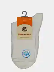 Белый носки женские Брестские, медицинская ослабленная резинка, 4 цвета