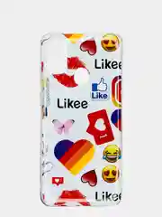 Бежевый меланж чехол Samsung Galaxy M21 / M30s с рисунком