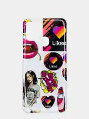 Багровый чехол Samsung Galaxy M31, Самсунг Галакси М31 с рисунком
