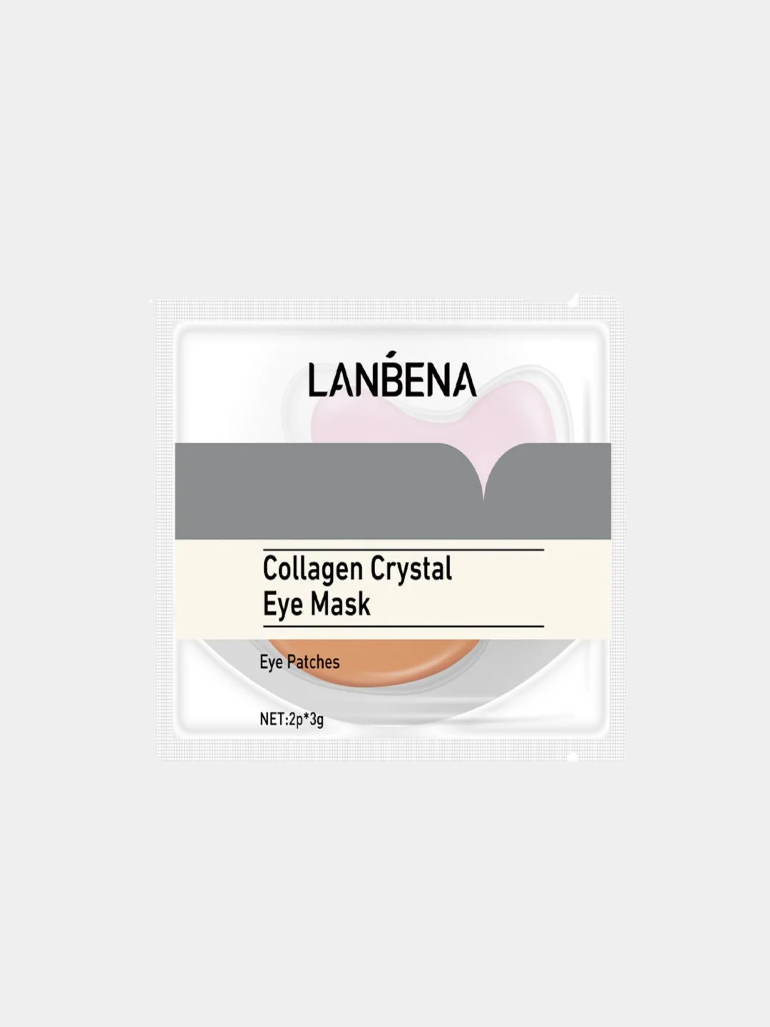 Маска коллагеновая для кожи вокруг глаз Lanbena Crystal Eye Mask
