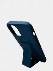 Чехол Apple iPhone 12 (6,1) / 12 Pro силиконовый под кожу с подставкой