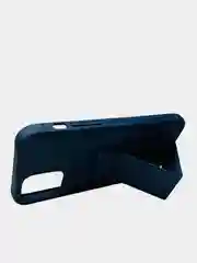 Чехол Apple iPhone 12 (6,1) / 12 Pro силиконовый под кожу с подставкой