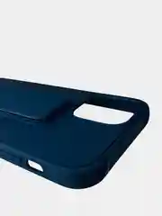 Чехол Apple iPhone 12 (6,1) / 12 Pro силиконовый под кожу с подставкой
