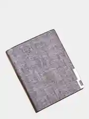Серый кошелек мужской