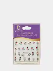 Наклейки для ногтей "Пёрышки"