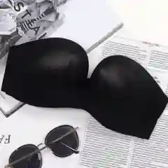 Угольный бюстгальтер без бретелей