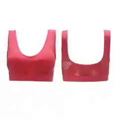 Розовый бюстгальтер топ больших размеров