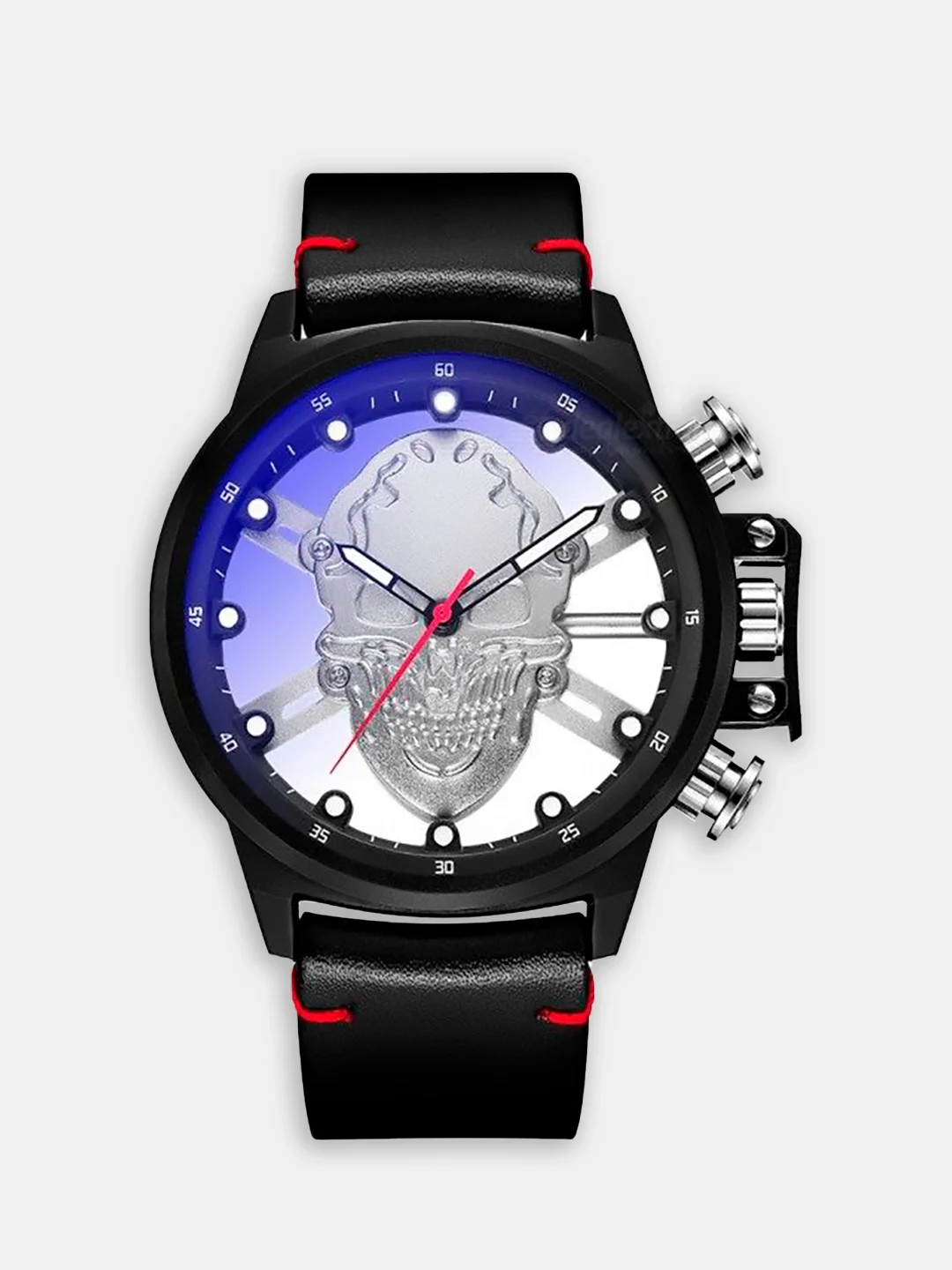 Серебряный часы наручные мужские IIK 1021G