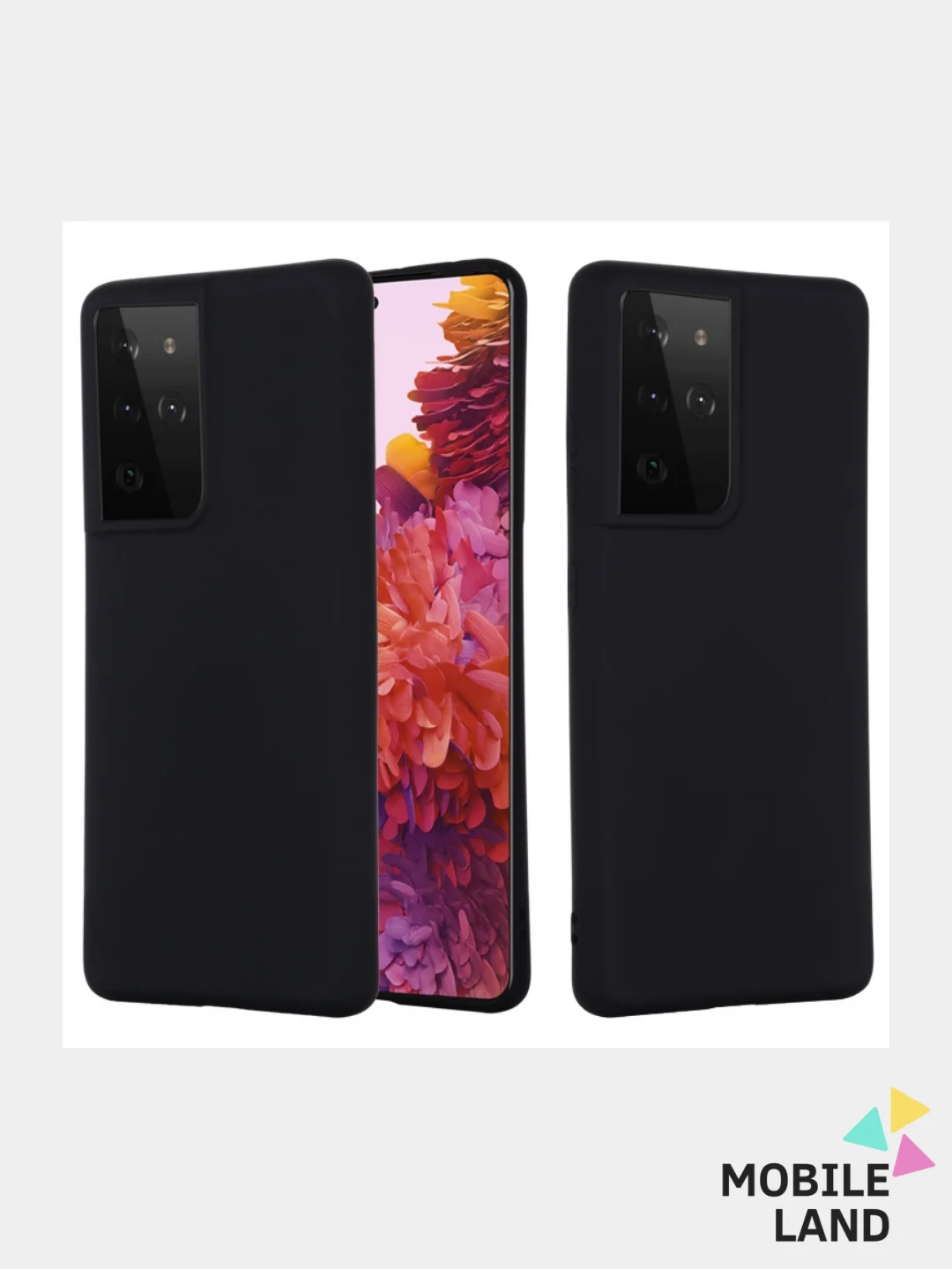 Бирюзовый чехол силиконовый для Samsung S21 / Samsung S21 Plus / S21 Ultra
