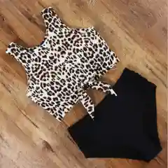 Терракотовый женский купальник