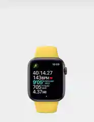 Бежевый ремешок Apple Watch 38/40 и 42/44 моно