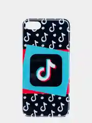 Бирюзовый чехол Apple iPhone 7 / 8 / SE 2020, 5 / 5s / SE 2016, 7 Plus / 8+ силиконовый с рисунком