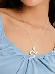 Цепочка женская на шею Snake