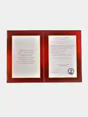 Сувенирный подарочный диплом " Диплом Именинницы ", 150*210 мм