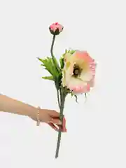 Розовый ветка искусственных цветов "Маки"