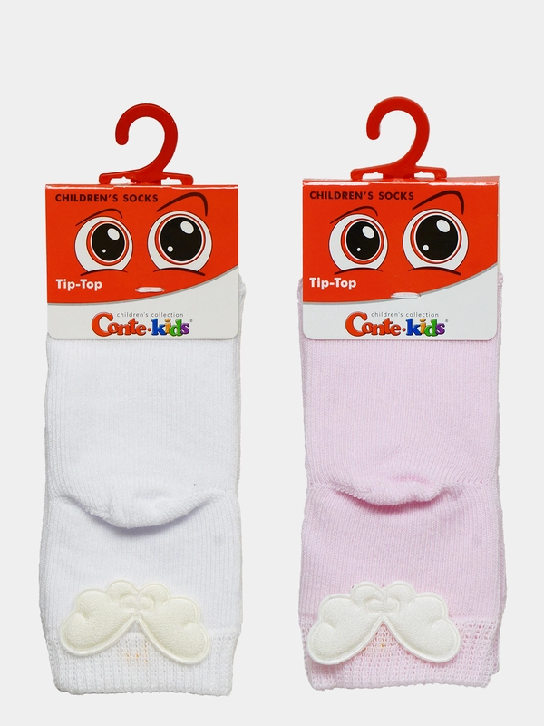 Носки Conte-kids из хлопка "Ангелочек", до года, 18С-157СП