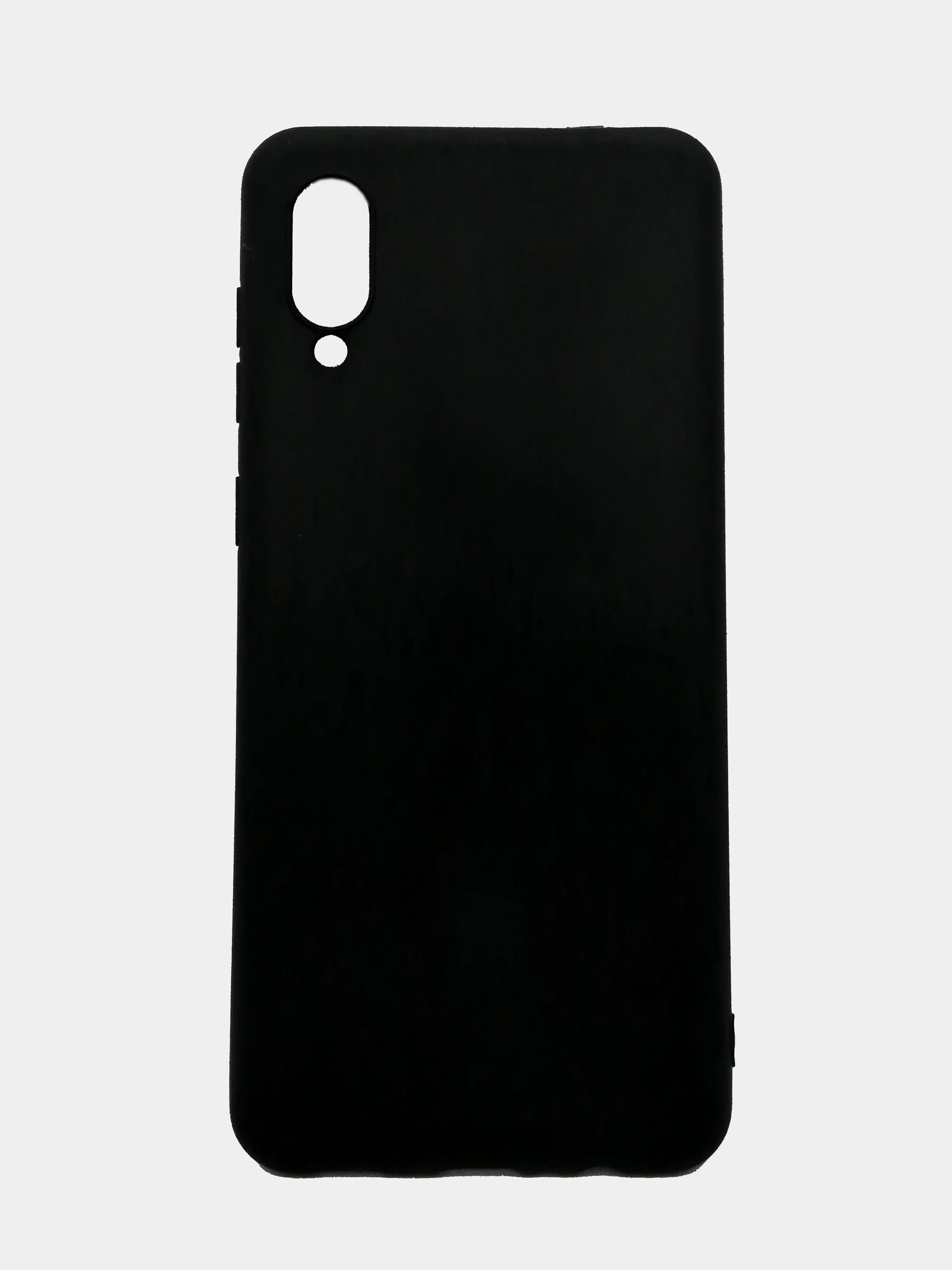 Чехол силиконовый черный матовый Samsung A02S / A02 / A22 / A32 / A12 / A51 / A21S / A31