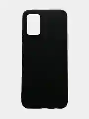 Чехол силиконовый черный матовый Samsung A02S / A02 / A22 / A32 / A12 / A51 / A21S / A31