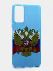 Угольный чехол силиконовый с принтом Honor 10X Lite, P Smart 2021, Y7a (хонор)
