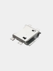 Гнездо micro-USB 5конт smd (среднее широкое крепление, 4 крепежа) тип1