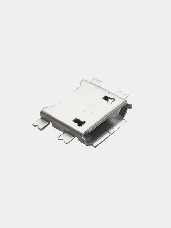 Гнездо micro-USB 5конт smd (среднее широкое крепление, 4 крепежа) тип1