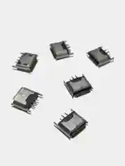 10 штук Гнездо micro-USB 5конт (заднее крепление 2 крепежа, long pin 3+2)
